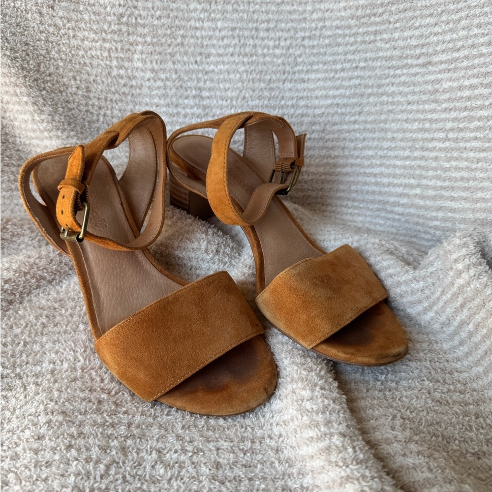 Madewell Tan Suede Women's Sandals